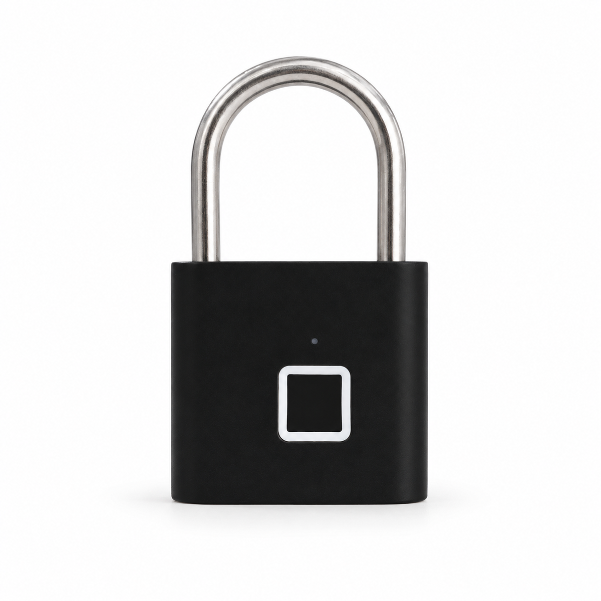 Smart Fingerprint Padlock – Keyless Biometric Thumbprint Lock with 10 User Capacity, USB Rechargeable Battery & Portable Security for Doors, Bicycles & Toolboxes