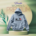 Premium Comfortable (Princess-Sky) Ladies winter hoodie