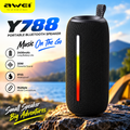 Awei Y788 LED Flashing Soundbar Wireless Bluetooth Speaker – 20W Dual Horns, Bluetooth 5.1, IPX6 Waterproof, TWS Stereo & 2400mAh Battery