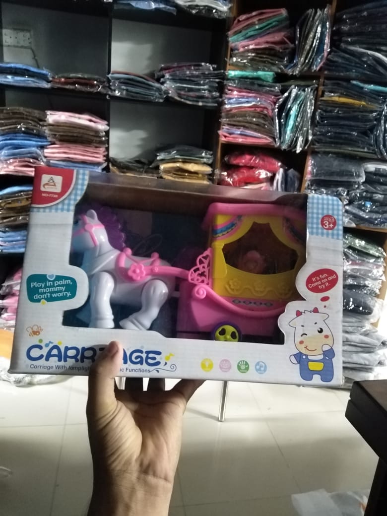 CARRIAGE Battery Operated Toy Carriage Set - tomtom_horsecar_3