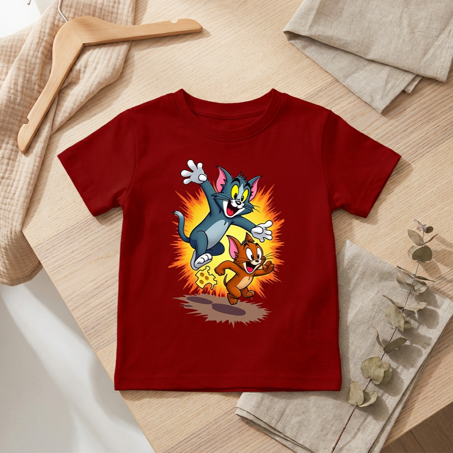 Kids 5 Pcs Combo T-Shirt (Cotton)