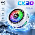MEMO CX20 RGB Magnetic Phone Cooler – 3-Gear Temperature Control, Advanced Semiconductor Refrigeration, Dual-Purpose Magnetic & Back Clip, Low Noise Fan for Smooth Mobile Gaming