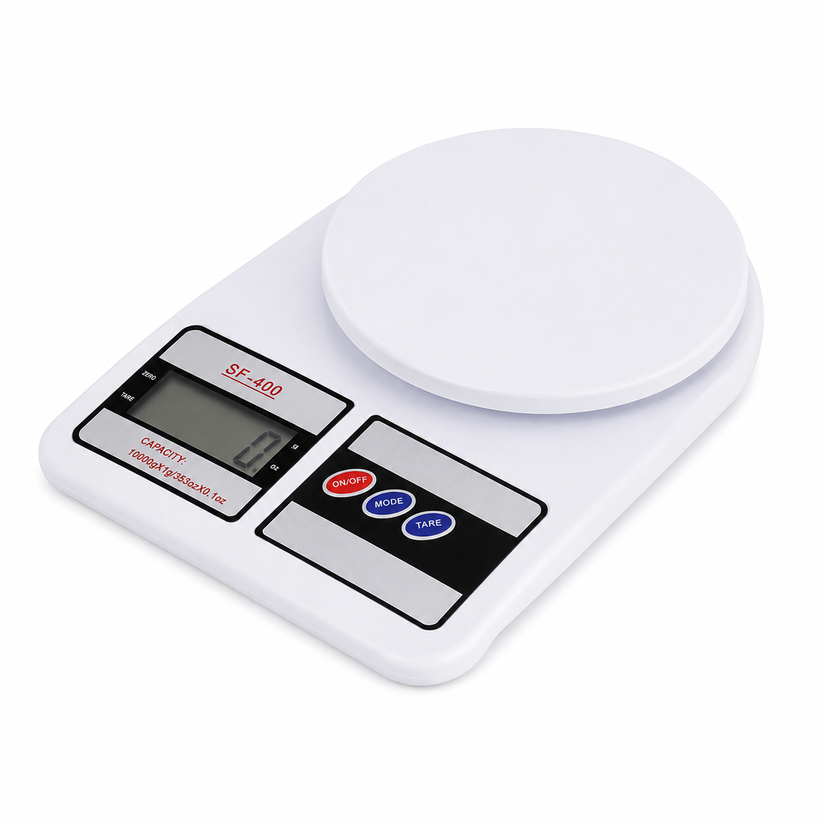 Digital Kitchen Scale 500g to 10Kg – High-Precision Electronic Food Weighing Machine with LCD Display & Tare Function for Home, Office & Shop