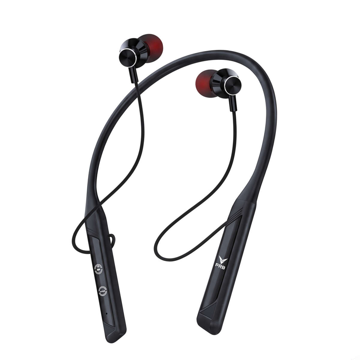 FRB N-27 Smart Wireless Neckband Earphone – Bluetooth 5.4 In-Ear Headset with 400H Battery Life, TF Card Slot, Type-C Fast Charging, Touch Control & Voice Change Feature