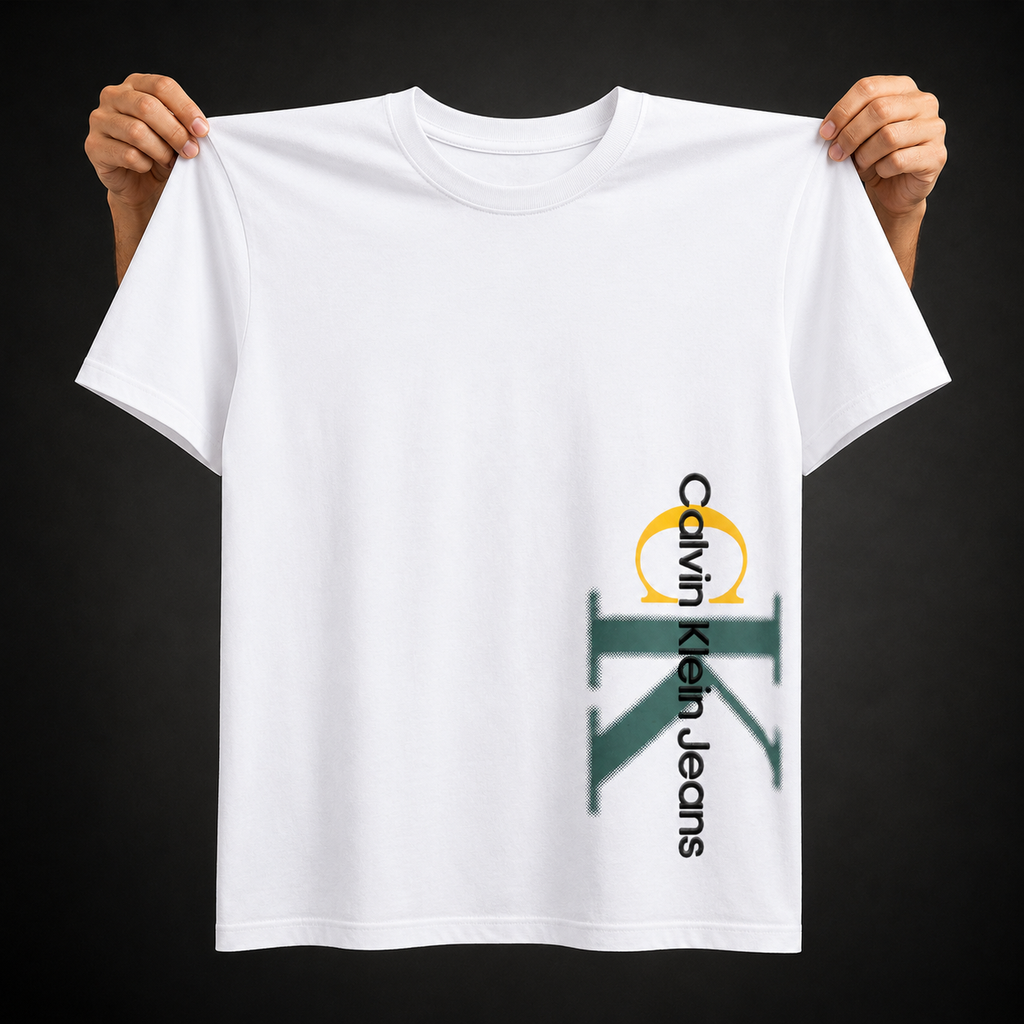 Export Brand Summer T-Shirt- White