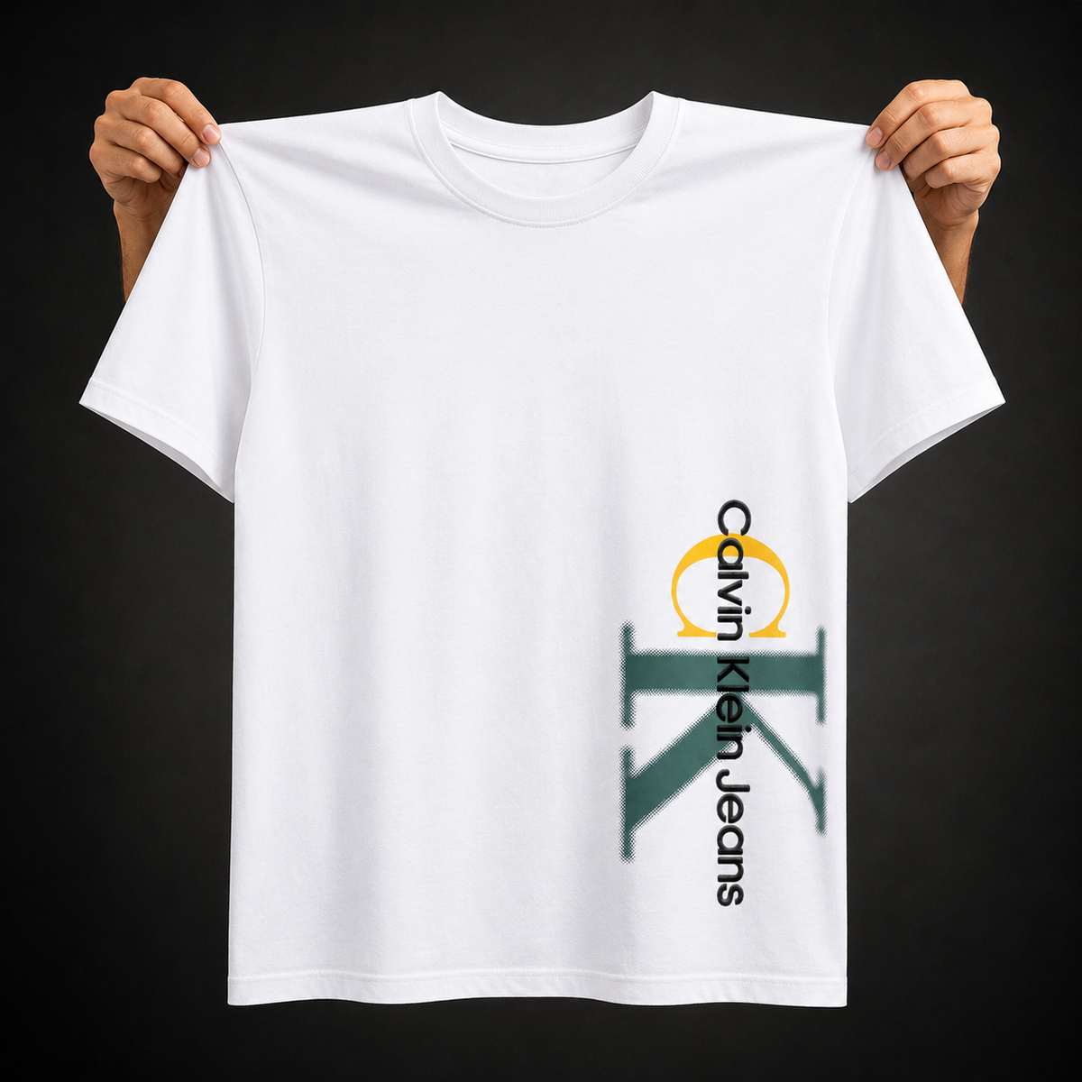Export Brand Summer T-Shirt- White