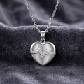 Necklace-Sterling-Heartbeat