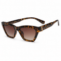 Stylish Tortoise Pattern Frame Sunglass
