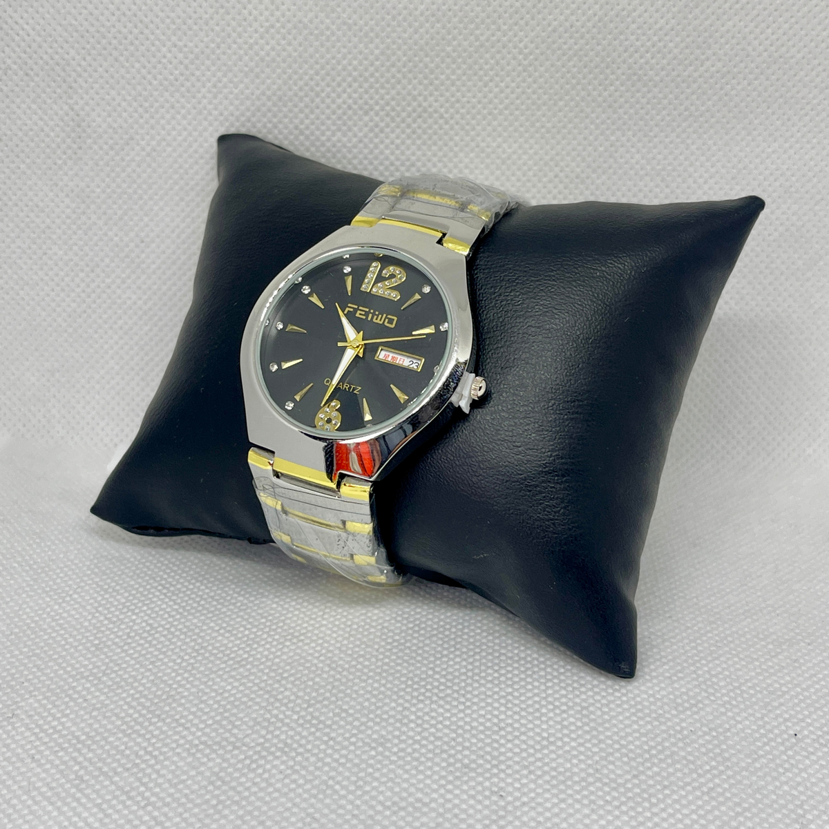 Feiwo  Stainsles Steel Couple Watch
