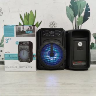 GTS 3-Inch Portable Wireless Mini Bluetooth Speaker – 5W PMPO Sound, TWS Stereo, FM Radio, USB & TF Card Support with Rechargeable Battery