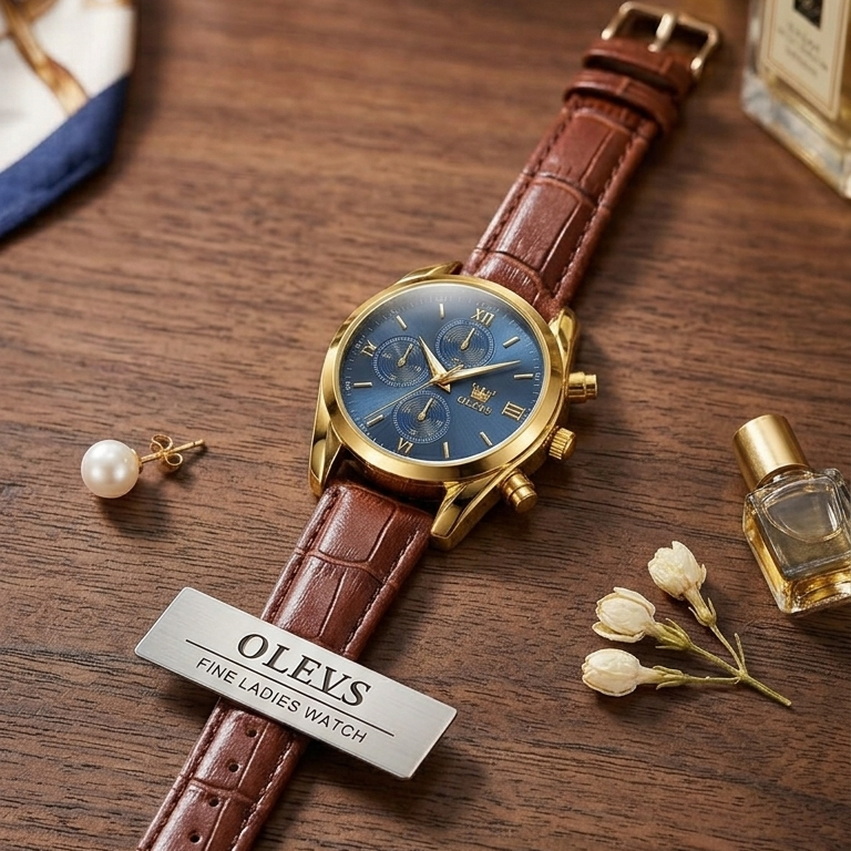 OLEVS 5610 New Luxury Ladies Watch-Water Resistant