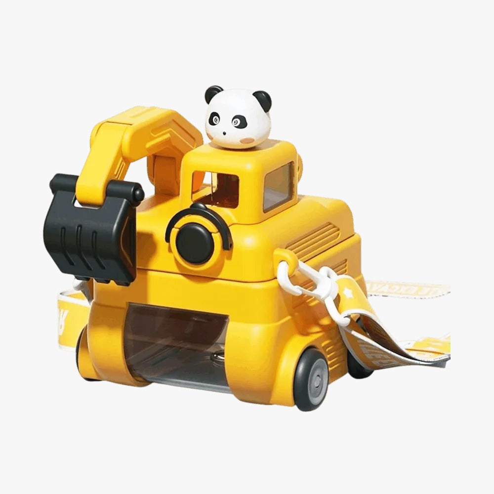 2 in 1 Excavator Water Bottle
