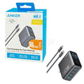 Original Anker B2697 Charger (140W, 4-Port, PD 3.1) with USB-C Cable