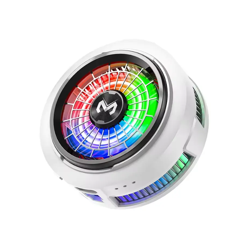 MEMO CX20 RGB Magnetic Phone Cooler – 3-Gear Temperature Control, Advanced Semiconductor Refrigeration, Dual-Purpose Magnetic & Back Clip, Low Noise Fan for Smooth Mobile Gaming