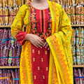 Puja Special Premium Cotton Three-Piece Collection