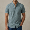 Fashionable half-sleeve shirt for men ( Ash)