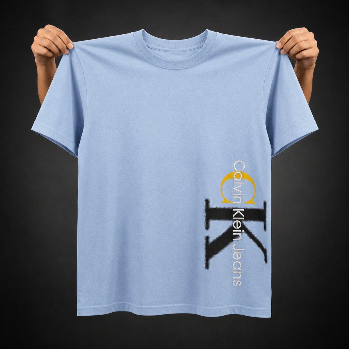 Export Brand Summer T-Shirt- Sky