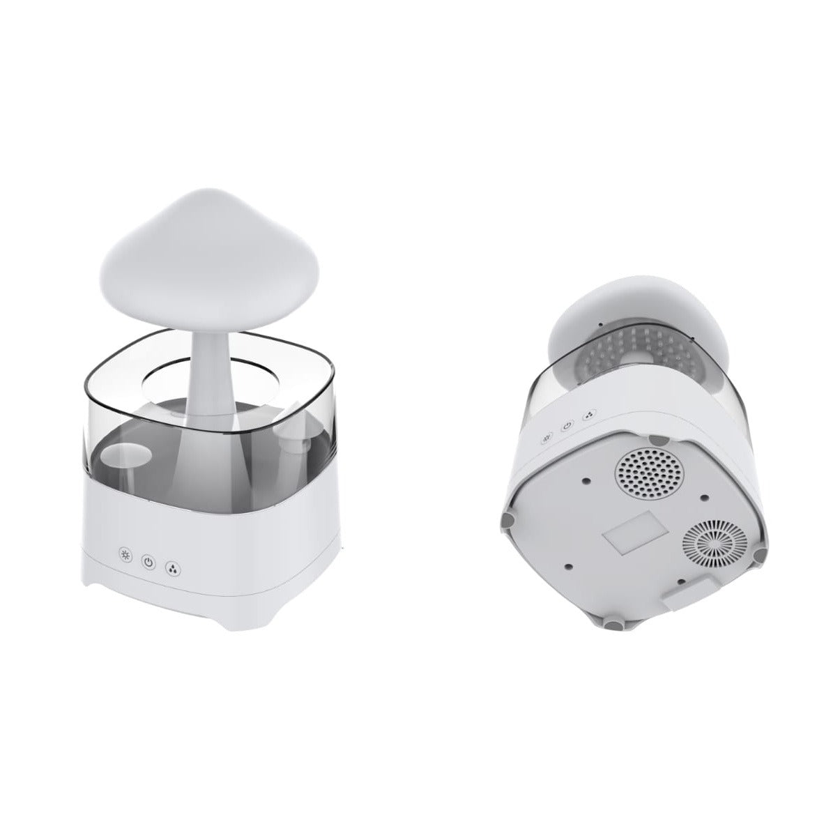5-in-1 Rain Cloud Humidifier & Bluetooth Speaker – 450ml Capacity, Relaxing Rain Sound, 7-Color Ambient Light & Smart Anti-Dry Protection