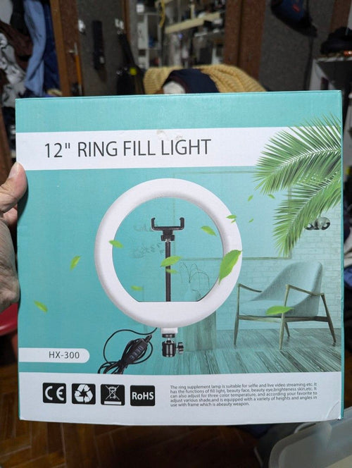 12" inch LED Ring Phil Light Ringlight Photography Beauty Light