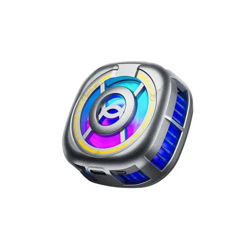 Plextone EX2 Ultra RGB Magnetic Mobile Phone Cooler – Advanced Semiconductor Refrigeration, Fast Cooling, MagSafe Compatible, Lightweight 63g & Silent High-Speed Fan for Gaming