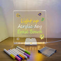 DIY Acrylic Luminescent Lamp