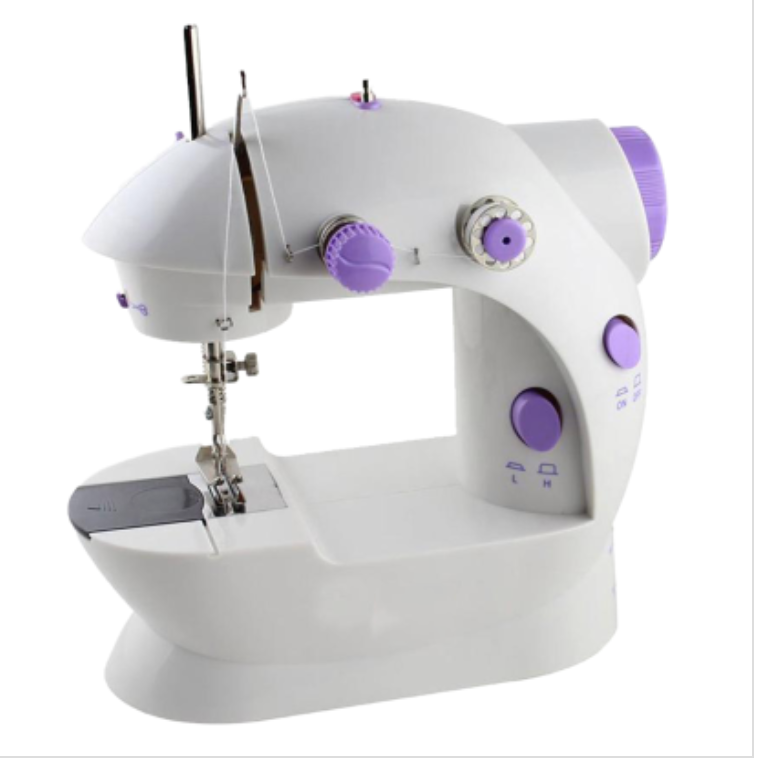Portable Mini Desktop Sewing Machine with Foot Pedal - Dual Speed Control