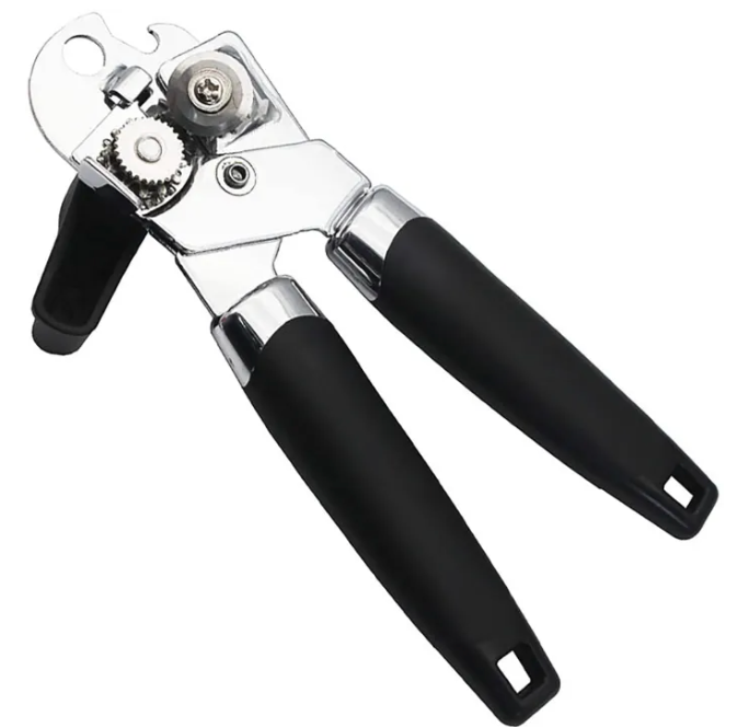 3-in-1 Multifunctional Manual Tin Can Opener - Stainless Steel Bottle Opener
