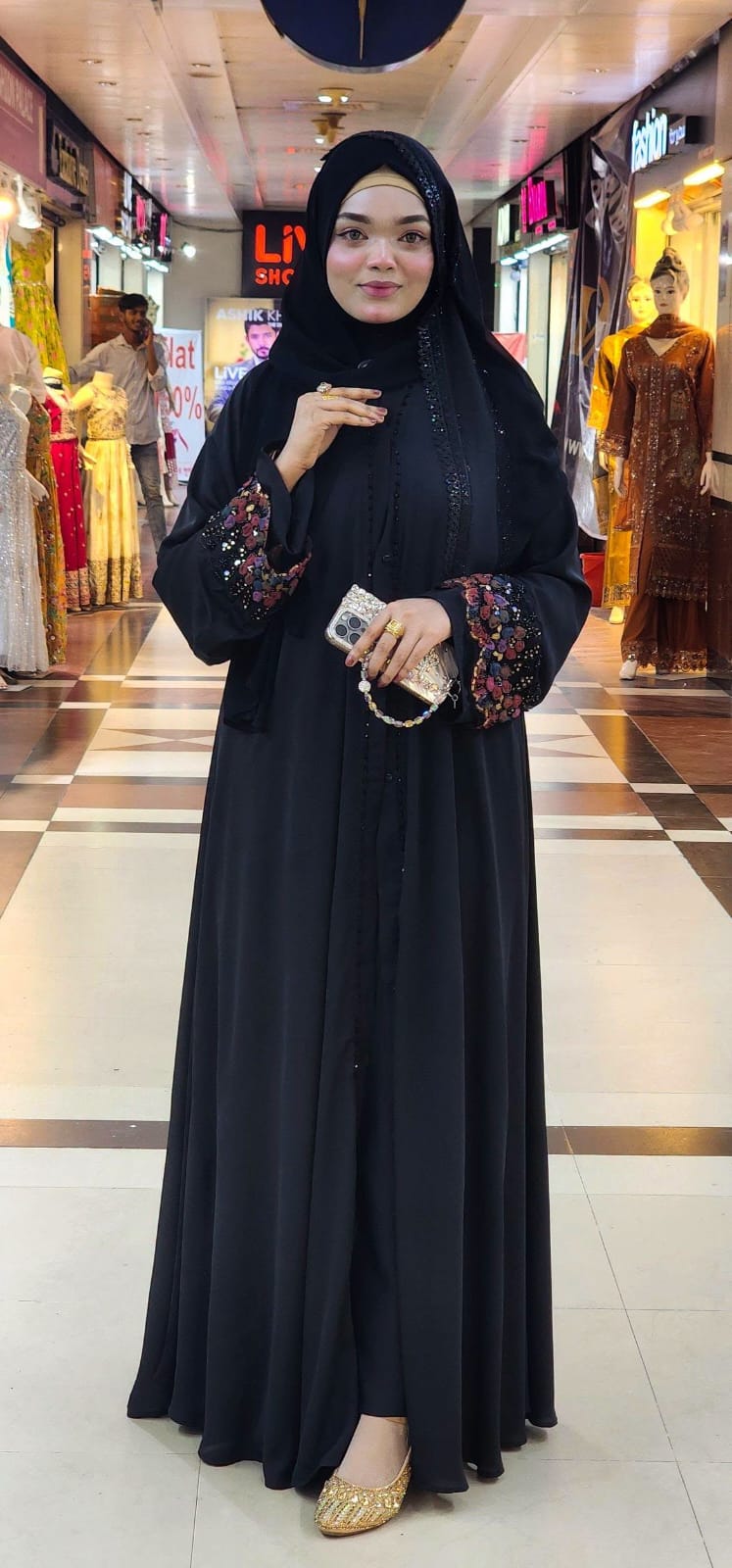 Rose Abaya