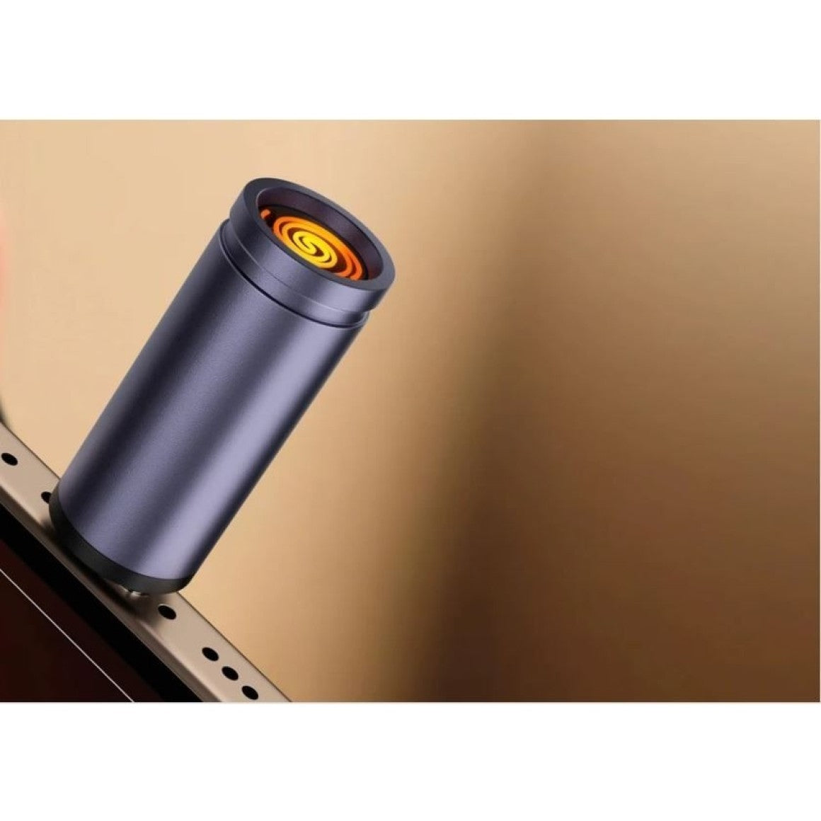 USB-C Mini Flameless Lighter (Tungsten Wire, Blow-to-Ignite) – Portable Windproof Electronic Lighter, Type-C Direct Plug-in & Auto Shut-Off Safety Design