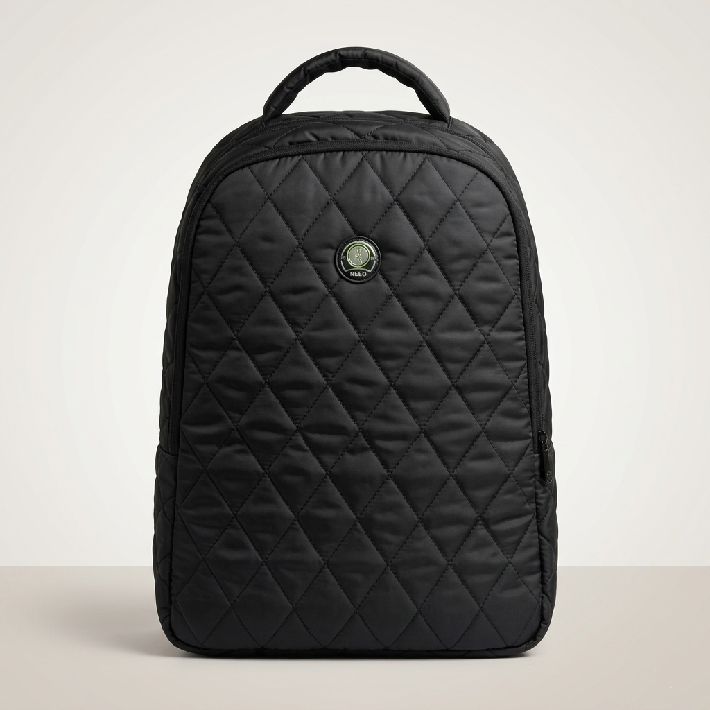 Givova Holland Quilted Padded Backpack Givova Unisex Multipocket Waterproof Black Backpack