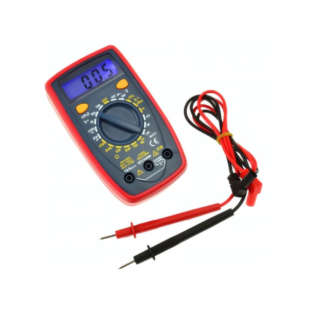 Digital Multimeter DT33 Series (DT33B, DT33C, DT33D) – Compact Pocket Multitester with Backlight, DC/AC Voltage, Current, Resistance, Diode, Battery & Temperature Test