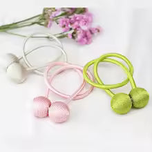 2Pc Magnetic Curtain Tieback Buckle Strap Holdbacks Magnet Clip