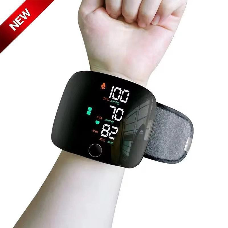 Automatic wrist blood pressure monitor