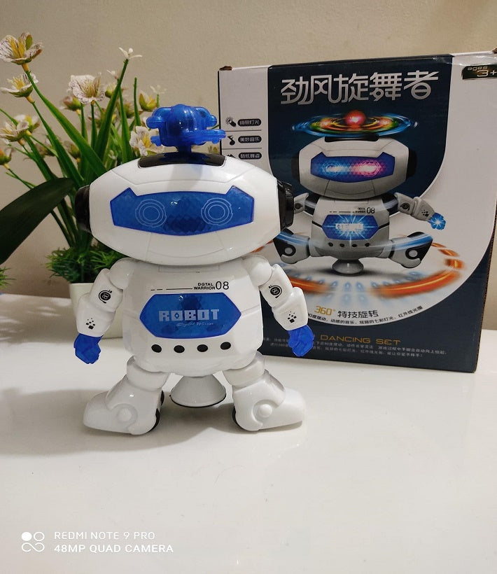 Electronic Dancing Robot Toy For Kids