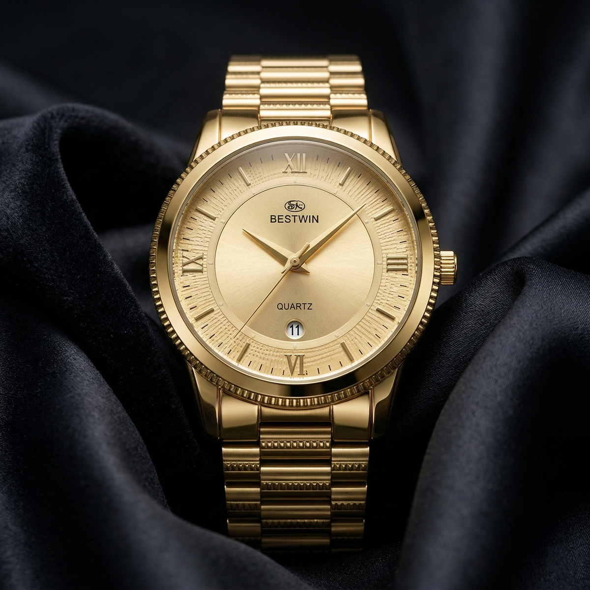 BEST WIN Luxury Watch For Men's (Water Resistant)