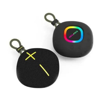 Awei KA6 Mini Portable Wireless Bluetooth Speaker – 8W Powerful Sound, Bluetooth 5.3, IPX6 Waterproof, RGB Ambient Lights, TWS & 1200mAh Battery