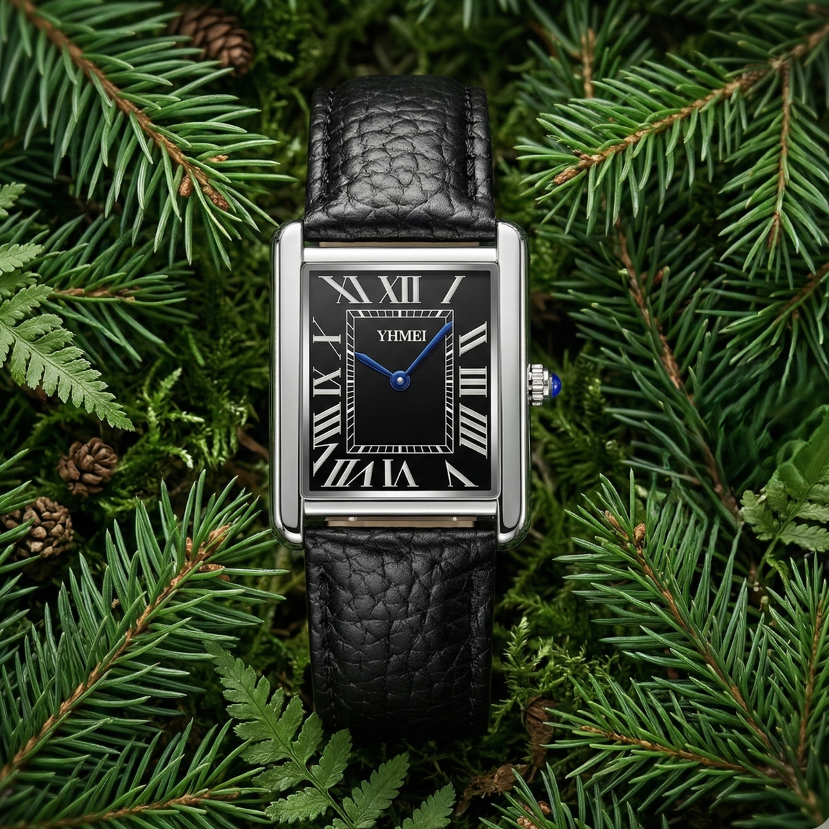 Yhmei 8217 Premium Leather Strap Watch