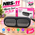 NBS-11 Portable Wireless Mini Bluetooth Speaker – 5W High Bass & Clear Sound, FM Radio, TF Card, USB, Built-In Mic & 1200mAh Battery
