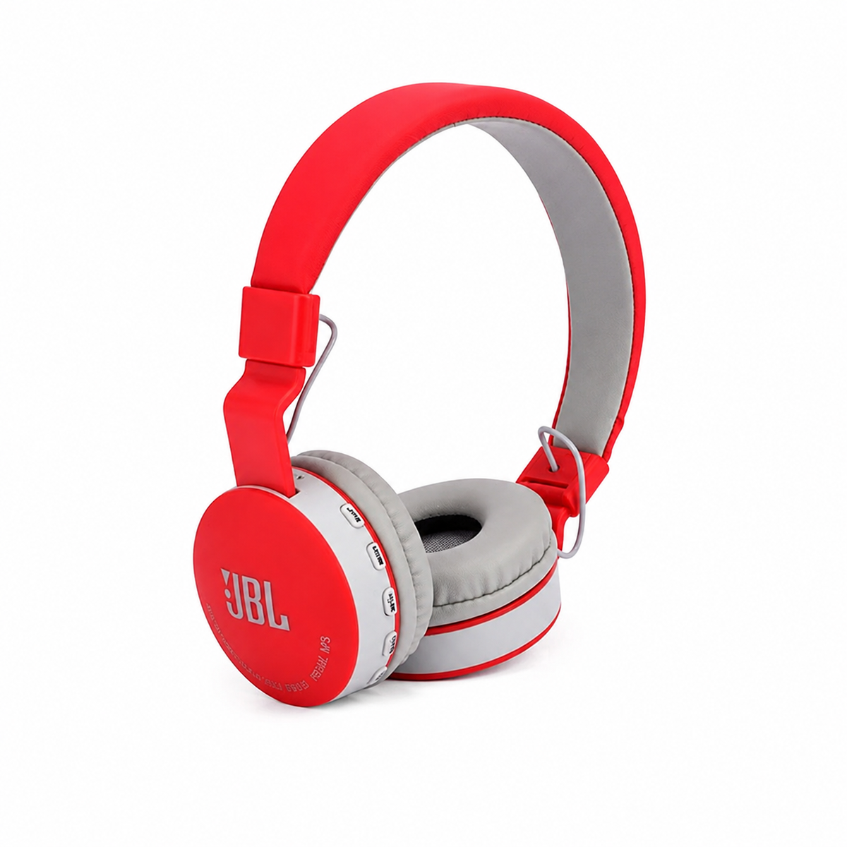 JBL 881A Wireless Bluetooth Headphone – Over-Ear Stereo Headset with Deep Bass, TF Card, FM Radio, AUX, Built-in Mic & Comfortable Cushion Design