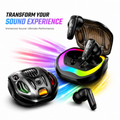 RECRSI RE-HG24 ANC & ENC Gaming Earbuds | Low Latency, Active Noise Cancellation, Crystal-Clear Calls & Immersive Sound