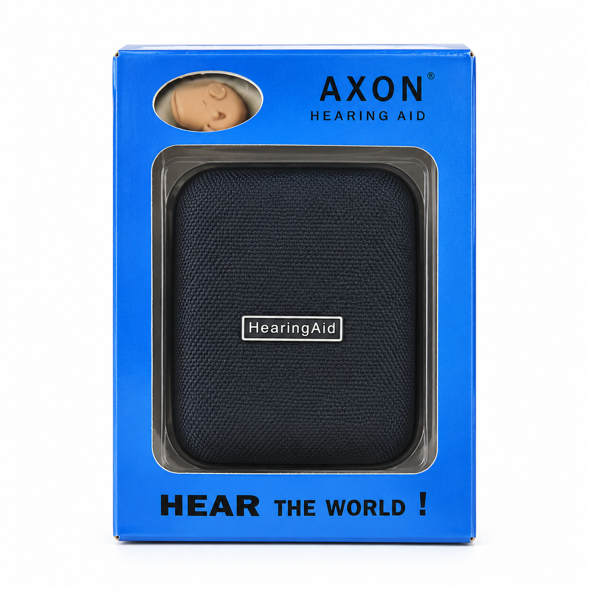 Invisible In-The-Ear Hearing Aid Machine – Compact Digital Sound Amplifier with Volume Control Wheel, Portable Storage/Charging Case & Clear Audio Clarity