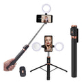 Plokama LIVE-K9 Pro 1700mm Ultra Long Selfie Stick with Tripod Stand & Ring Light – Adjustable, Portable for Mobile Vlogging & Live Streaming