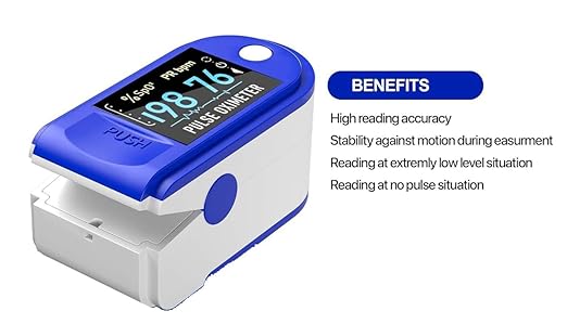 LK87 Fingertip Pulse Oximeter And thermometer Combo Offer