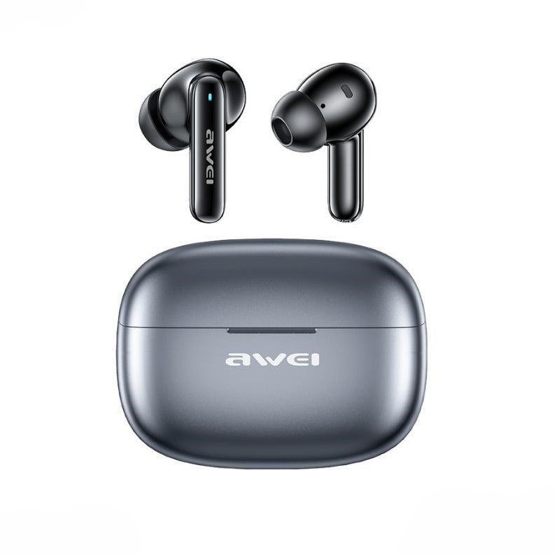 Awei T51 True Wireless Earbuds – Bluetooth 5.4 TWS with 10mm Drivers, ENC Noise Cancelling Mic, IPX6 Waterproof & 300mAh Case
