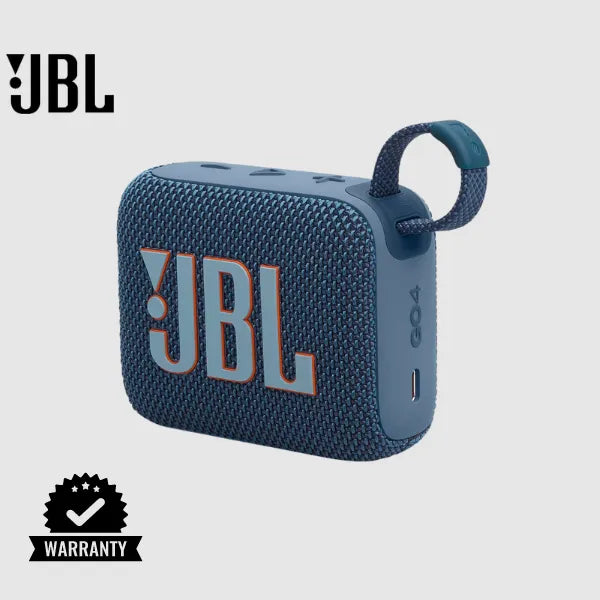 JBL GO 4 Ultra-Portable Waterproof Bluetooth Speaker – JBL Pro Sound, IP67 Dust & Water Resistant, 9 Hours Playtime with Bluetooth 5.3