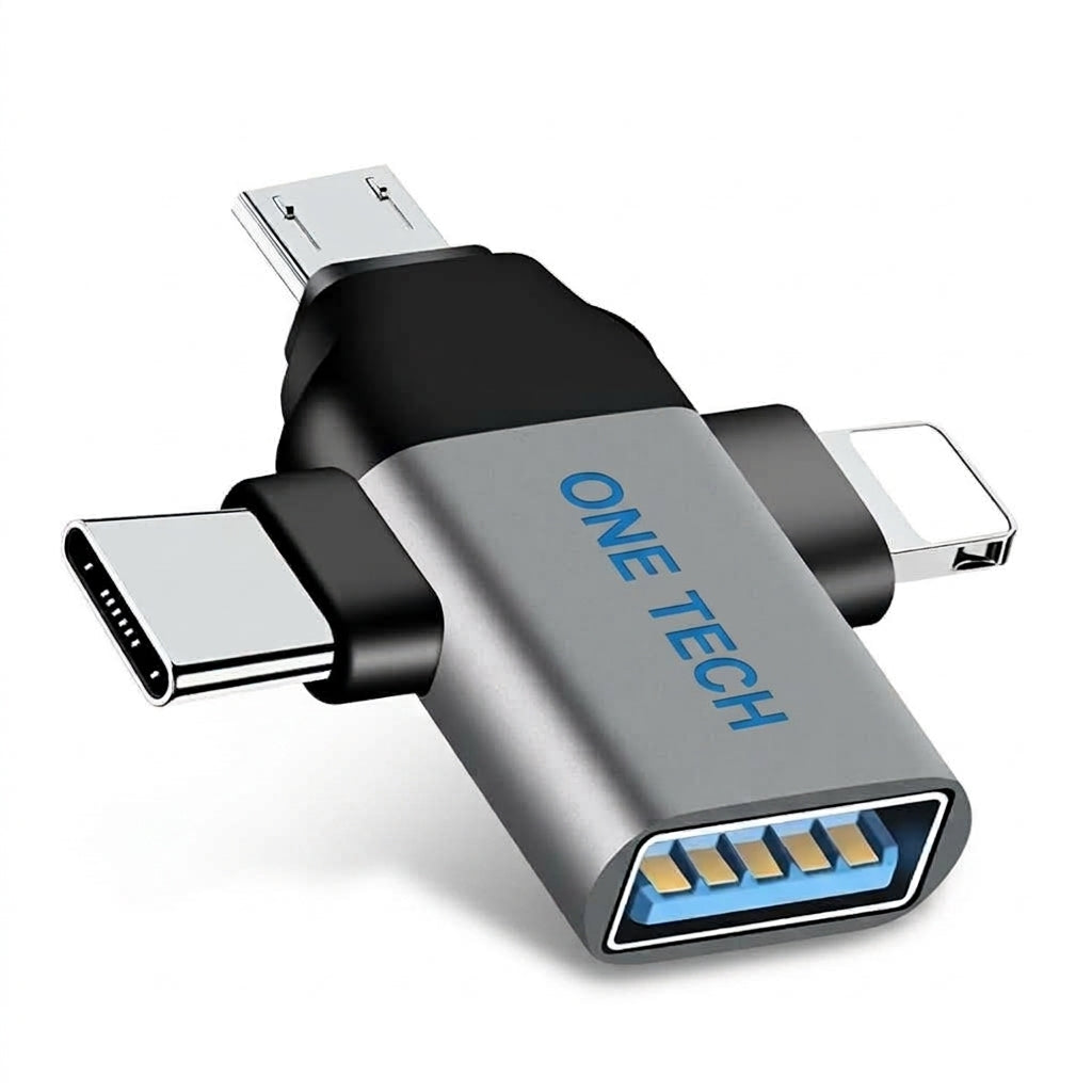 3-in-1 USB 3.0 OTG Conversion Plug