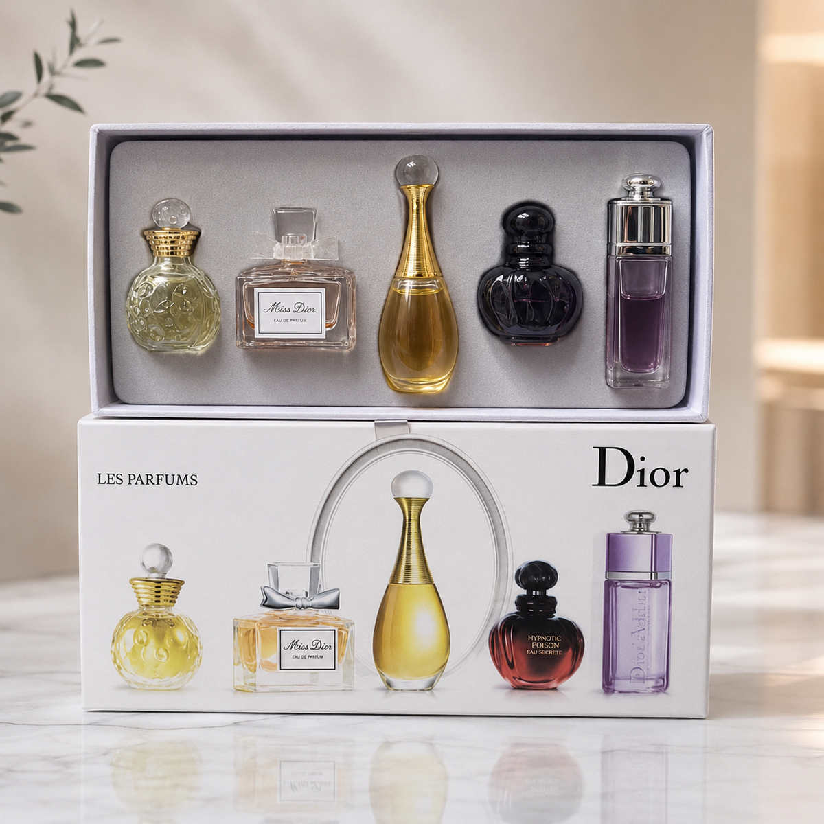 5 in 1 Dior perfume set