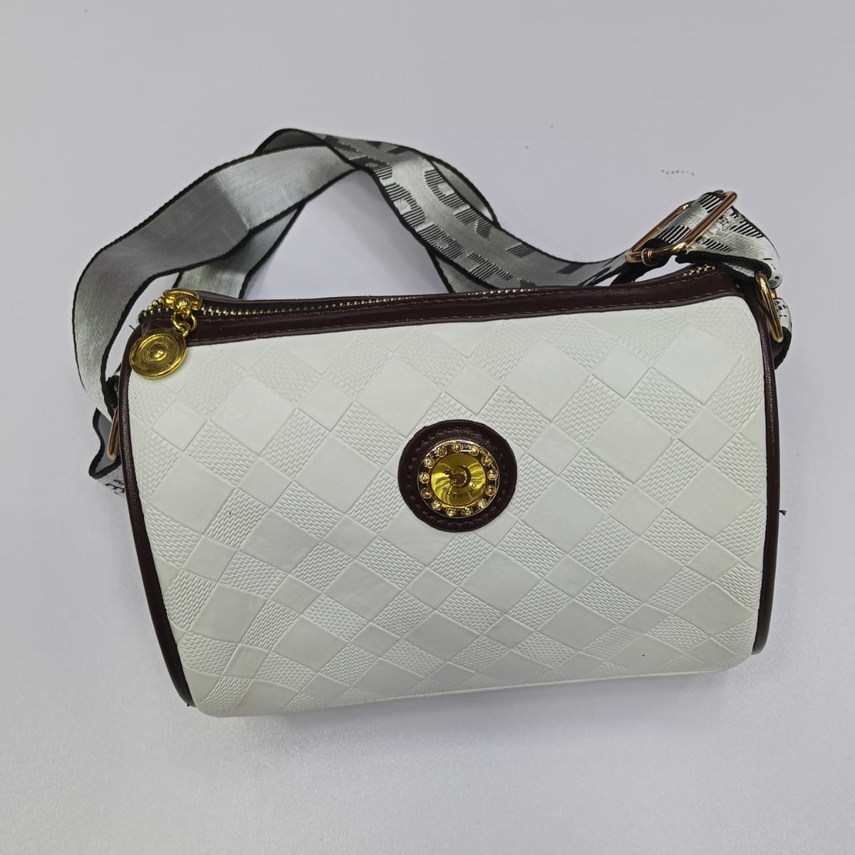 Cylinder lightweight bag (white)