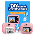DIY Instant Digital Camera for Kids with Instant Print | Rechargeable Photo & Video Camera with Screen |