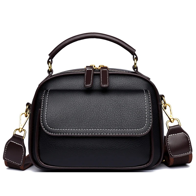 Handbag soft small Shoulder Pu Leather Tote Hand Bags for Ladies